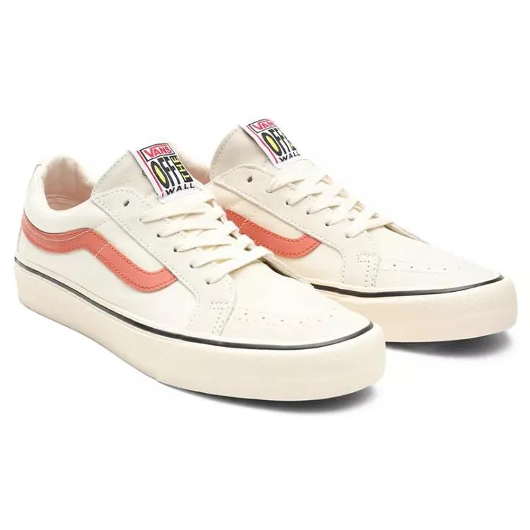 Vans Sk8-Low Reissue SF 'Antique White Langoustin' (Unisex) Antique White / Langoustin Skate Shoes VN0A4UWI4WU