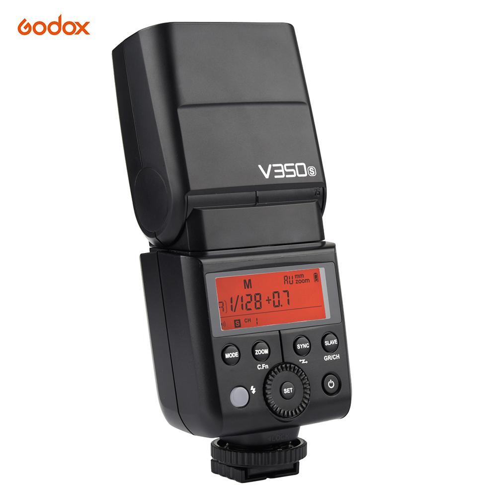 Godox V350S Компактный размер 2,4G Беспроводная вспышка Speedlite Master/Slave для камеры TTL 1/8000 с HSS