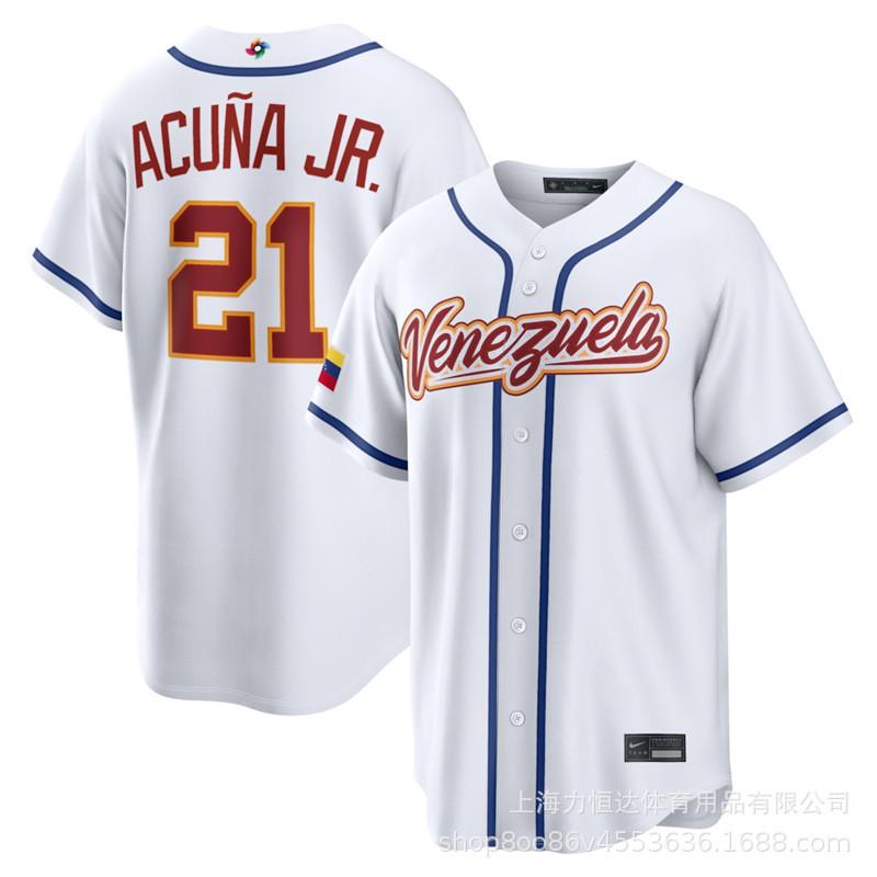 2026 USA World Baseball Jerseys Mens Short Sleeve Solid Team Sports Shirts