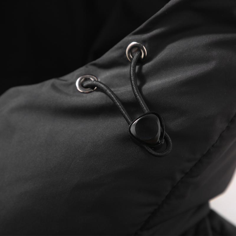 Мода Зима Мужские Пуховики с Капюшоном Водонепроницаемые Повседневные Свободные Толстые Теплые Большого Размера Верхняя Одежда Мужское Пуховое Пальто