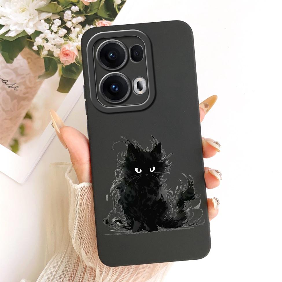 Чехол для Oppo Reno 13 Pro Силиконовый Роскошный Модный Крутой Кавайный Милый Расписной Чехол для Oppo Reno13 Pro CPH2697 PKK110 Корпус
