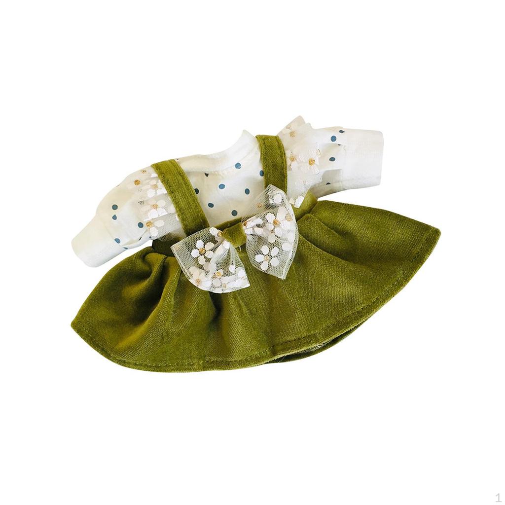 20 см плюшевая кукольная одежда, милые фигурки, комплект одежды, стильные аксессуары своими руками, мягкие