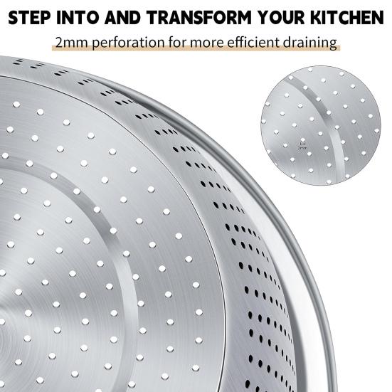 Гладкая полая антикоррозийная дренажная миска из пищевой нержавеющей стали