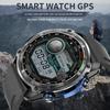 GPS Офлайн Карта Умные Часы 860 мАч Компас для Активного Отдыха Высотомер Часы 4 ГБ Памяти AMOLED Голосовой Вызов 3 АТМ Мужские Браслеты