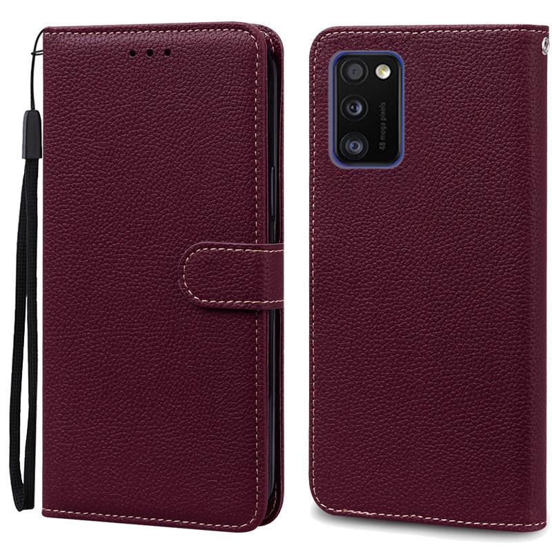 Чехол A41 для Samsung Galaxy A41 Чехол-кошелек из кожи с откидной крышкой для Samsung A41 A 41 Чехол A415F Мягкая силиконовая накладка Coque Fundas