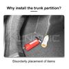 Auto Accessories For Mini U25 Countryman 2024 2025 Car Organizer Trunk Side Partition Trunk Interior Storage Box Parts