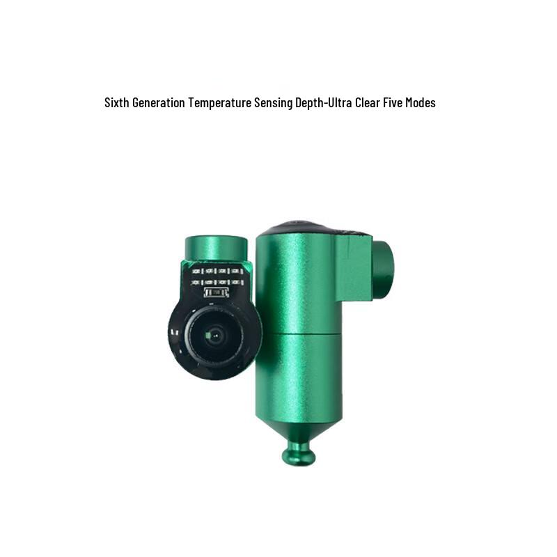 Jiaolong Ультра-прозрачная подводная камера для рыбалки с датчиком температуры и глубины