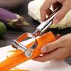 2-in-1 High Quality Stainless Steel Potato Cucumber Carrot Grater Julienne Peeler Vegetables Fruit Peeler Vegetable Slicer