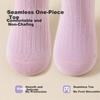 Urban Beauty Kids Socks Girls 100% Cotton Spring Summer Mid-Calf Seamless Sports Socks for Girls Age 6-12 Student