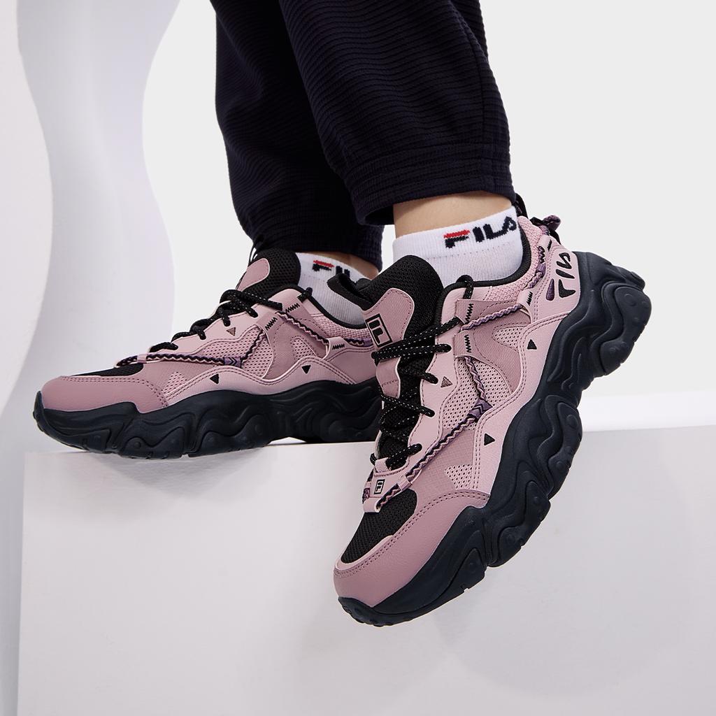 Fila Fluid 5 Туфли с кошачьими лапками 5.0 Универсальные кеды на шнуровке с низким верхом Женские кроссовки Фиолетовый Красный F12W432101FZN