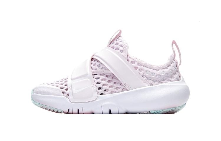 Nike Flex Advance BR Нескользящая Амортизация Дышащие Низкие Беговые Кроссовки Светло-Розовые Для Младенцев И Малышей DC9367-500