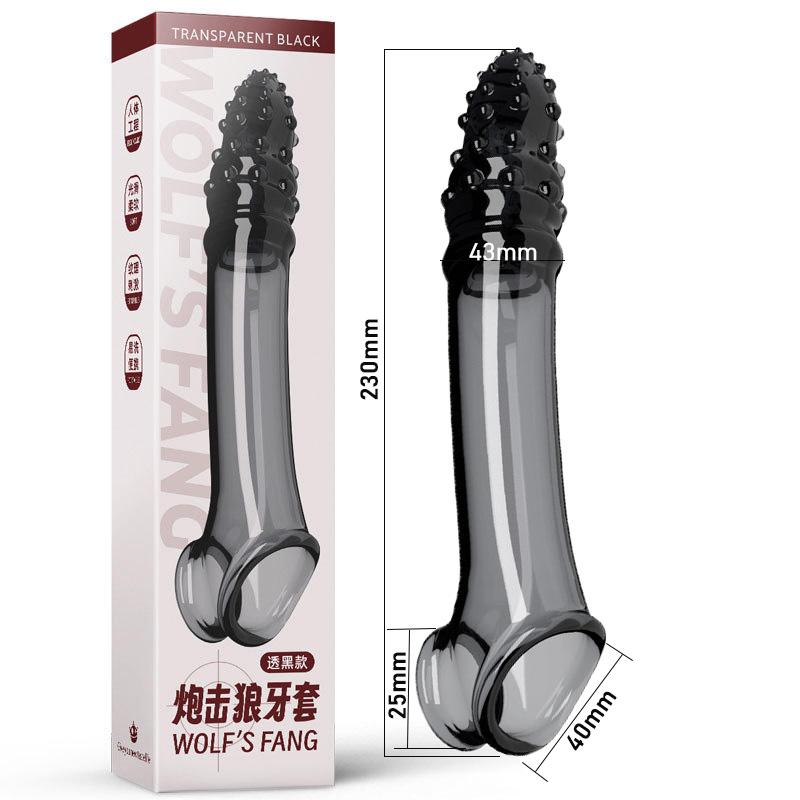 Удлинитель для увеличения пениса, вибратор, кольцо для члена, многоразовые презервативы, секс-игрушки для мужчин, вибрация точки G