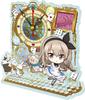 Seasonal Plants Girls Panzer Final Chapter Shimada Boko Alice In Wonderland Puchichoko Mini Acrylic Table Clock & [Ari & B] Ver.