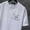 8931 CHROME HEARTS Лето 2026 Новая Высококачественная Хлопковая Круглый Вырез Свободная Большого Размера Мужская и Женская Футболка Футболка для Пары