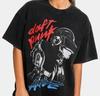 Винтажная черная футболка с коротким рукавом группы Daft Punk, все размеры, OM328, унисекс