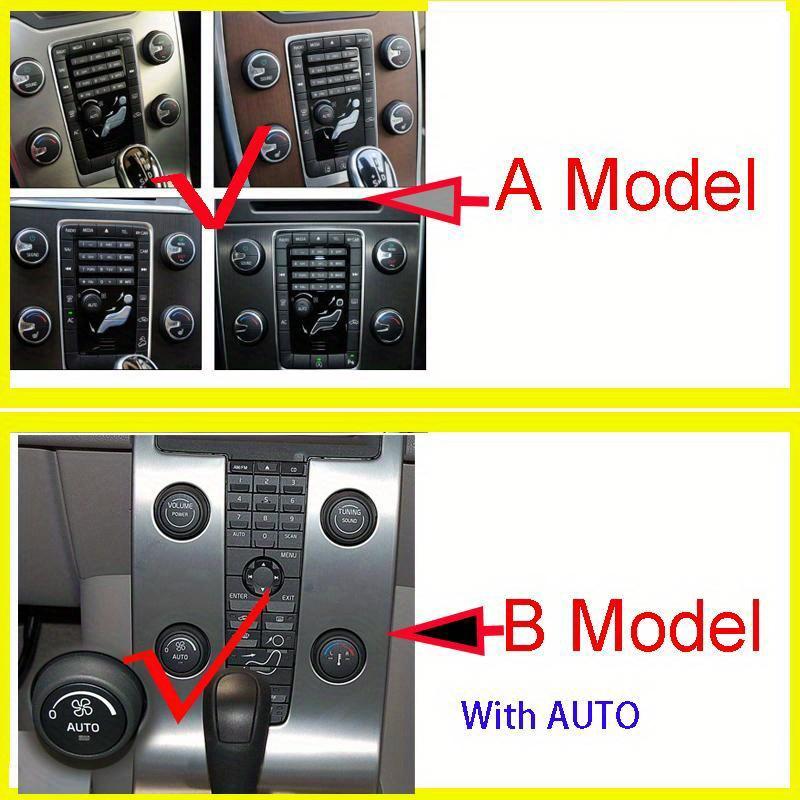 4 шт. алюминиевый сплав автомобильный кондиционер регулятор громкости декоративные кольца наклейки для Volvo S60 V60 XC60 S80 V40 аксессуары