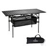 Стол для кемпинга YURAGI, доступный в 3 размерах, алюминиевый стол, стол для пикника, сверхлегкий, складной, легко собираемый, в комплекте сумка для хранения