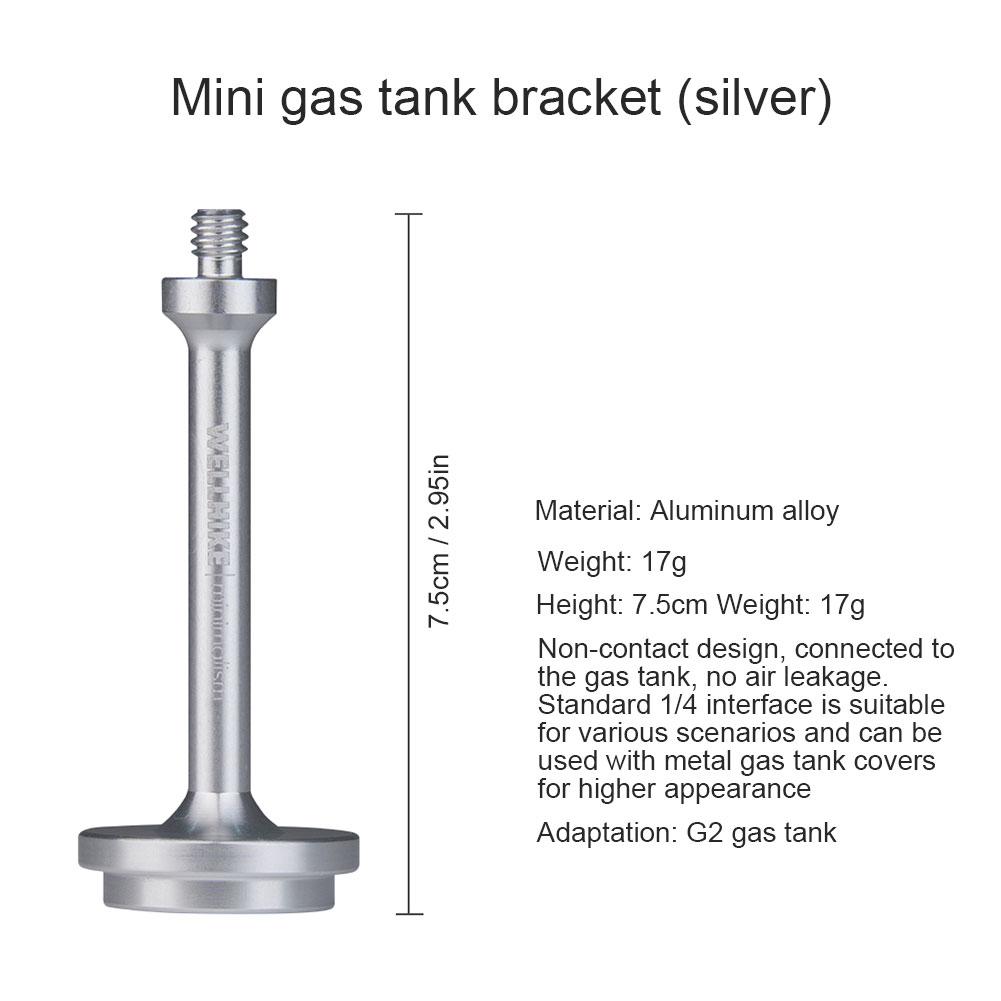 Lantern Gas Tank Bracket Camping Gas Tank Adapter Portable Lamp Extension Pole Aluminium Alloy Versatile Camping Accessories