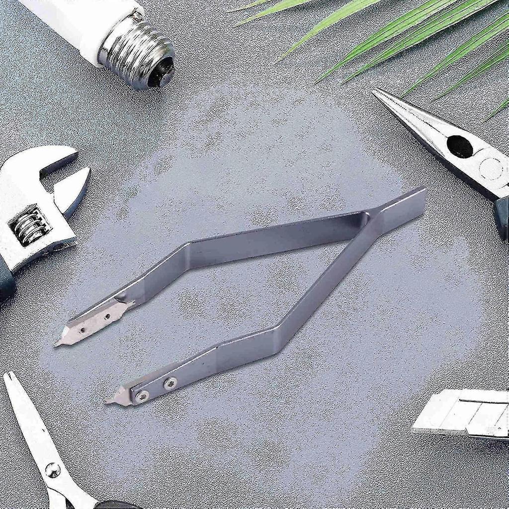 Stainless Steel 7825 V Type Watch Spring Bar Tweezers For Watch Repair