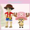 One Giant Piece Building Blocks Puzzle Toy Luffy Chopper Anime Abs Material
