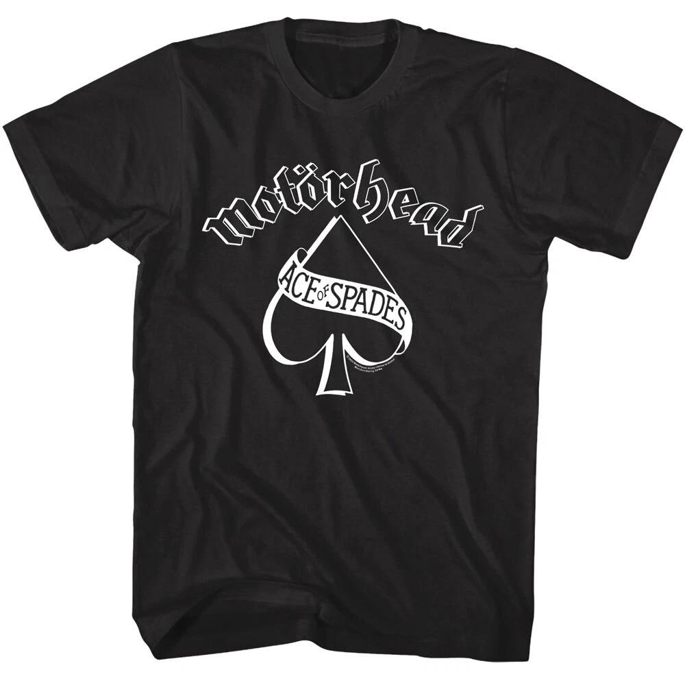 Motorhead Ace of Spades Men's T-Shirt Lemmy Heavy Metal Rock Band Concert Tour M