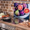 GLASS PROTECTIVE PLATE FOR STOVE 60x52 FRUIT