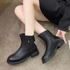 Style Short Boots for Women, Spring and Autumn Single Boots for Women,  Autumn and Winter New Vintage Women's Shoes