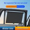 Retractable Car Window Roller Sunshade Visor