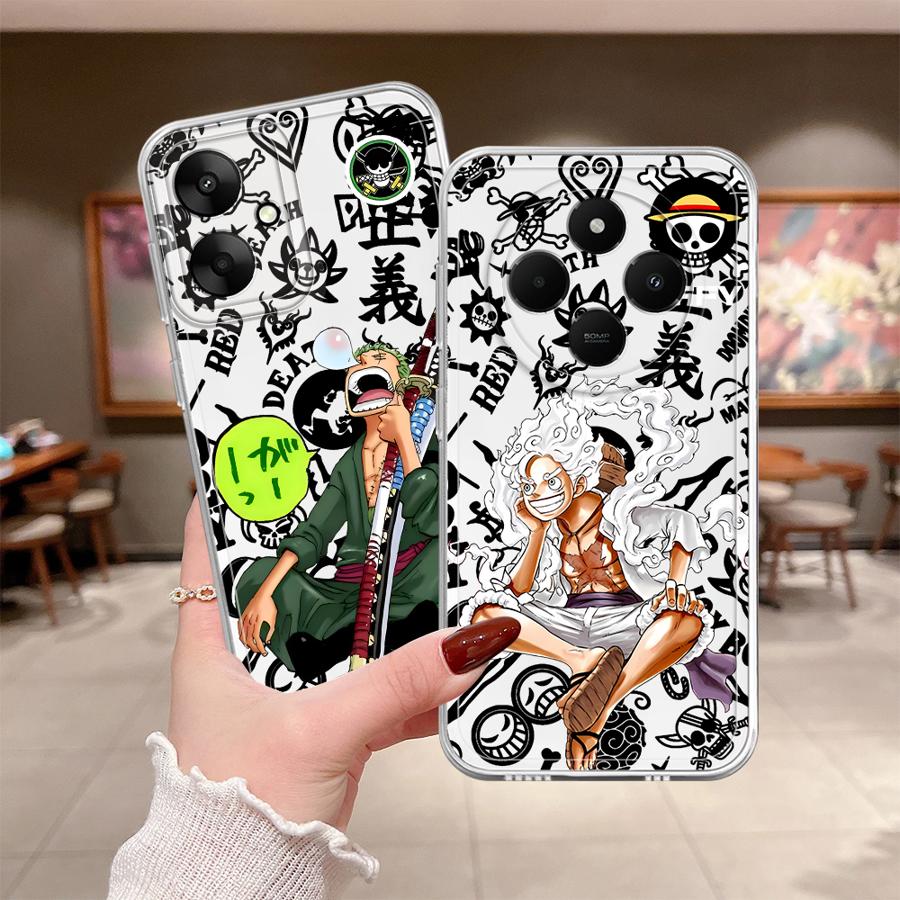 Чехол для Xiaomi Poco X3 Pro X3 NFC с персонажами аниме One Piece, мягкая накладка на телефон