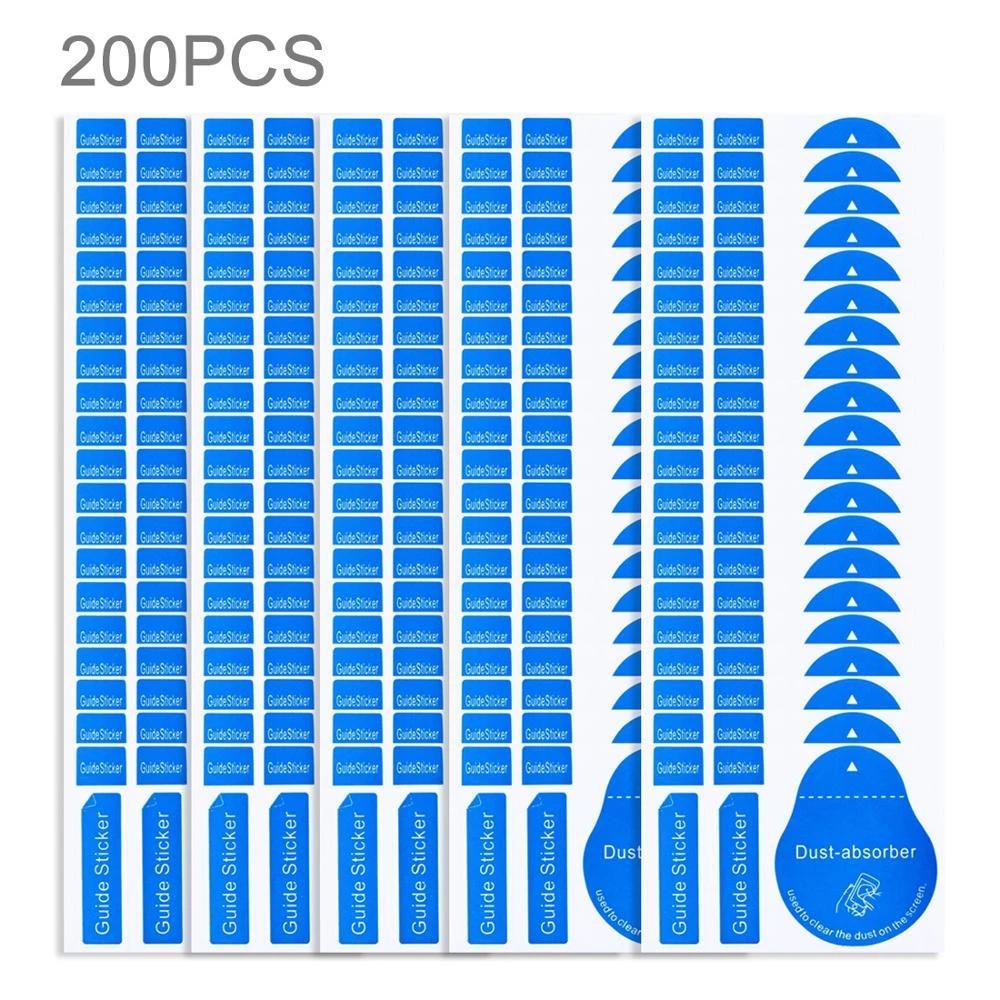 Tempered Glass Dust Papers Cell Phone Dust Absorber Dust Removal Sticker Screen Cleaning Tool
