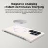 Ультратонкий матовый безрамочный чехол из ПК для Magsafe Samsung Galaxy S25 Edge S24 FE S23 S22 Ultra Plus Магнитная противоударная крышка