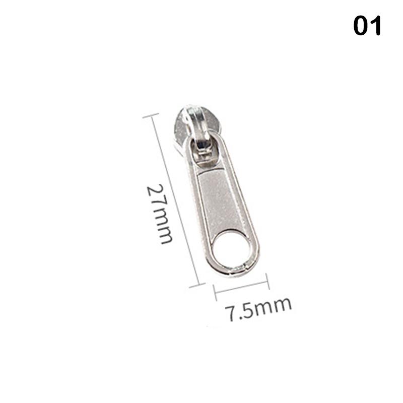 5/8 шт. 4 размера, универсальные застежки-молнии мгновенного исправления, ремонт, сменные слайдеры-молнии