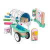 Конструктор - Fisher-Price - Тележка с мороженым - 15 деталей - Дерево и ткань - Для детей от 3 лет