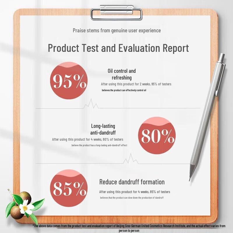 Ziyuan Tea Seed Oil Control Anti-Dandruff Shampoo