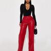European and American Women's Long Sleeved V-neck Tight and Sexy Solid Color Jumpsuit