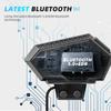 BT12 Motorcycle Helmet Headset Wireless Bluetooth 5.0 Hands-free Call Kit Stereo Waterproof Music Player Speaker for Moto Earphone