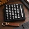 37pcs Hand Tools Set Number Punch Set Punch Tool Leather Hand Tool  Leather Crafting