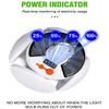 Deformable LED Bulb Folding White Spherical Solar LED Emergency Light Bulb for Outdoor Camping Night Market USB Dual