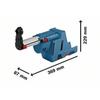 Accessoire d'aspiration Bosch Professional GDE 18V-16 pour GBH 18V-24, GBH18V-26 et GBH 18V-28 - 1600A0051M