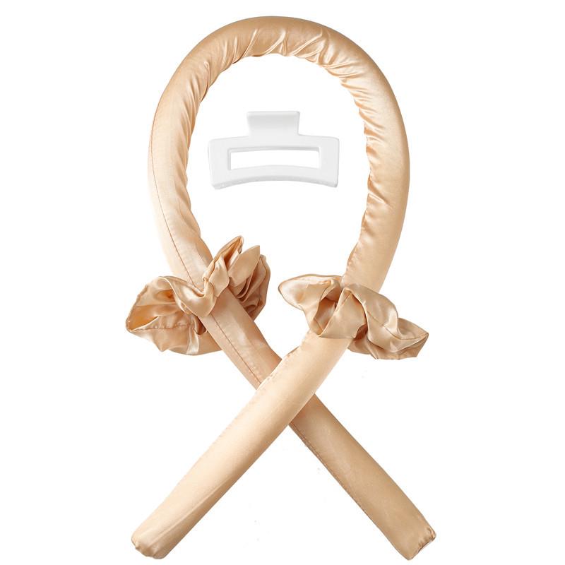 "Heat-Free Lazy Curling Foam Set: Sleep-In Sponge Rollers for Effortless Waves - 4 Pieces"