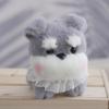 Soft And Cuddly Plush Cartoon Puppy Keychain Toy Perfect For Couples And Kids