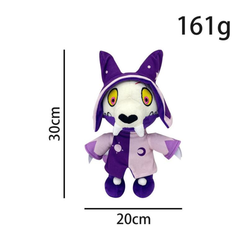 The King of The Owl House Plush Toy Cute Cartoon Doll Big Bad Wolf Soft Stuffed Plush Doll Birthday Gift Toys