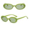 Eyewear Gothic Glasses Streetwear Women's Sunglasses Retro Oval Sunglasses Shades Small Frame