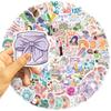 120 штук креативных косметических наклеек с мультяшными дизайнами для украшения