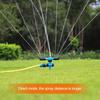 Спринклер для газонов с колышками Конструкция с 3 рычагами Большая площадь покрытия Устойчивость к утечкам Регулируемый Простой