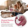 Animal Crafts Cartoon Pig Figurine Creative Animal Pig Model 3D Printed Pig Toy  Home Decoration