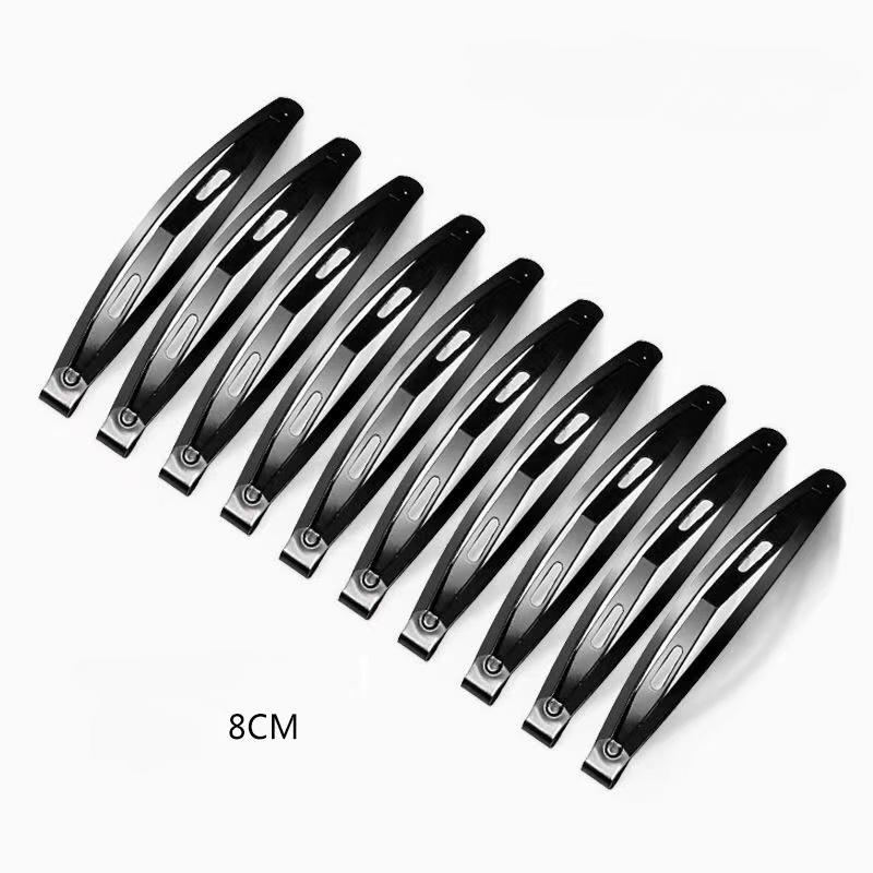 3 стиля, 12 шт./упак., женские простые черные заколки из сплава BB, аксессуары для волос