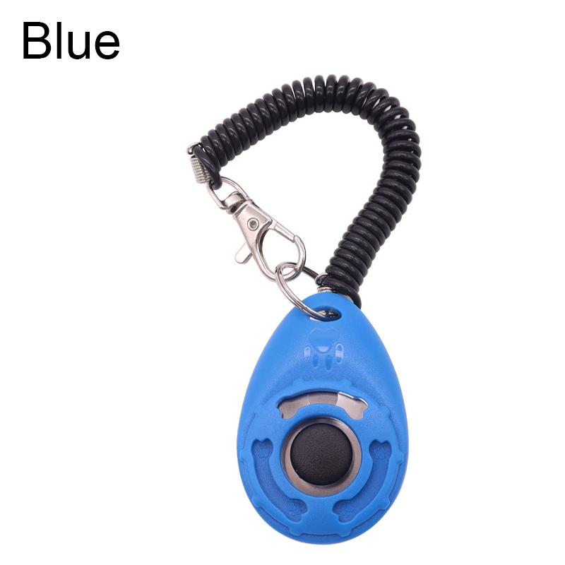 1PC Dog Training Clicker Pet Cat Dog Click Trainer Various Style Aid Tools Adjustable Wrist Strap Sound Key Chain Dog Supplies
