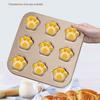 Nine-Cavity Cat Claw Cake Mold