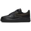 Air Force 1 Low Black Gold Swoosh Women's Sneakers AO2132-005